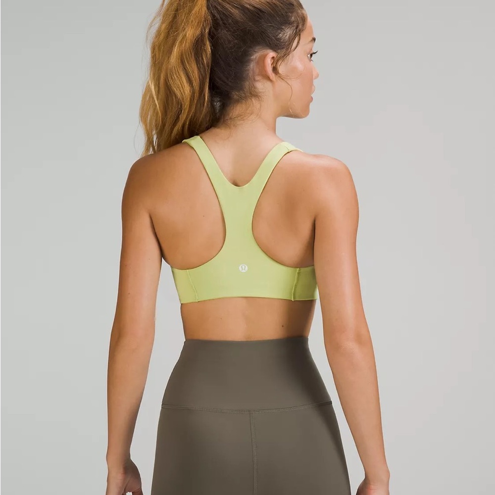NWT lululemon Wunder Train Bra in Wasabi Size 12